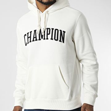 Champion - Felpa con cappuccio 217876 Beige chiaro