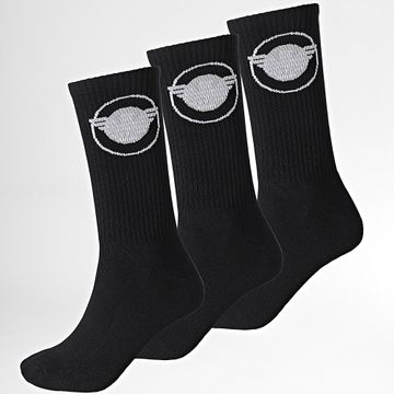 Emporio Armani - Confezione da 3 paia di calzini 303133 nero