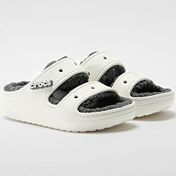 Crocs - Sandali donna Classic Cozzzy 207446 Bianco