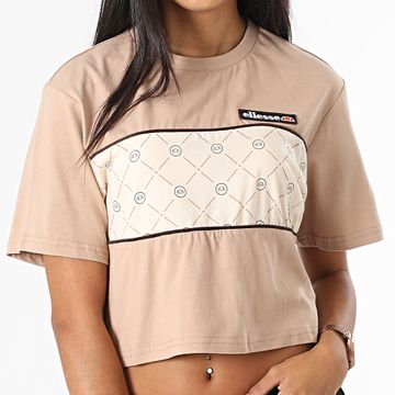 Ellesse - Maglietta da donna Flossie Brown