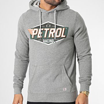 Petrol Industries - Felpa con cappuccio 300 grigio scuro