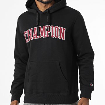 Champion - Felpa con cappuccio 217876 Nero