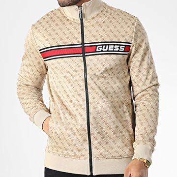 Guess - Giacca con zip Z2BQ06 Beige