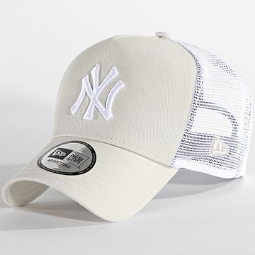 New Era - Cappello Trucker New York Yankees Essential Beige