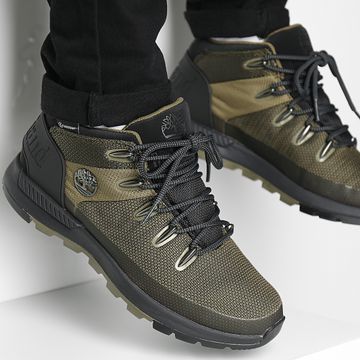 Timberland - Stivali Sprint Trekker Mid Waterproof A5NFK Olive Mesh