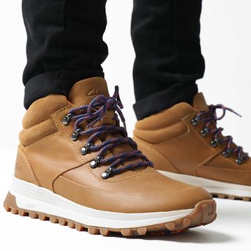 Clarks - Stivali ATL Trek Up Pelle Tan
