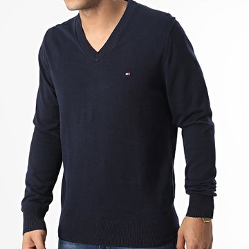 Tommy Hilfiger - Maglia con scollo a V 1995 0956 Navy