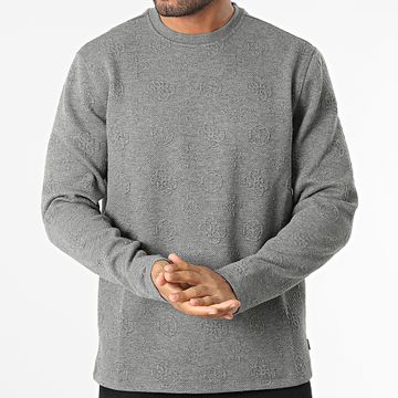 Guess - M3RP01-KBIS0 Felpa girocollo grigio erica
