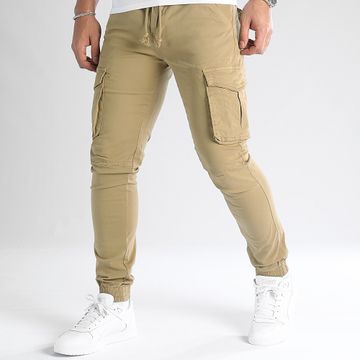 John H - XQ05 Pantaloni cargo color cammello