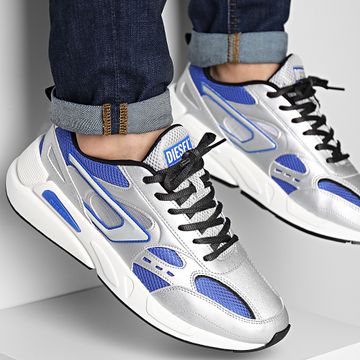 Diesel - S-Serendipity Sport Y02868-P5138 Argento Dazzling Blue Jet Black Sneakers