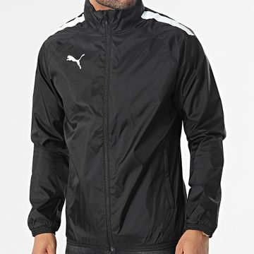 Puma - TeamLIGA 657245 Giacca con zip e cappuccio nero