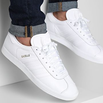 Adidas Originals - Gazelle BB5498 Sneakers bianche oro metallizzato