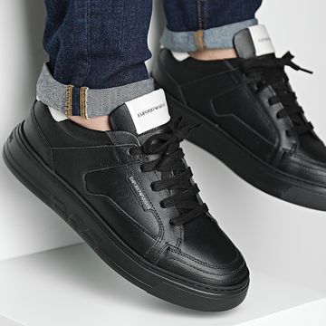 Emporio Armani - Sneakers X4X568 XN162 Nero Off White