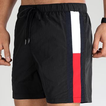 Tommy Hilfiger - Pantaloncini da bagno medi con coulisse 2730 nero