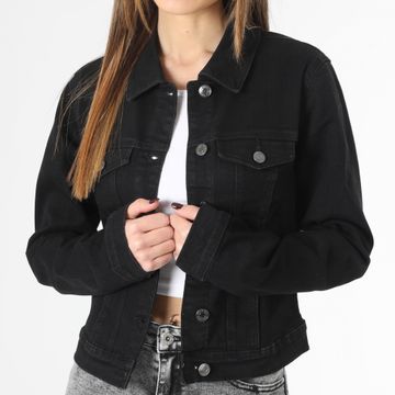 Vero Moda - Giacca di jeans Luna Donna Nero