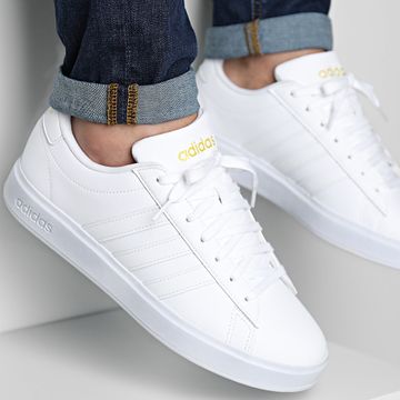 Adidas Sportswear - Sneakers Grand Court 2.0 GW9213 Footwear White Gold Metallic