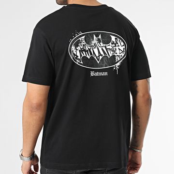 DC Comics - Maglietta oversize Graff Logo Nero Bianco