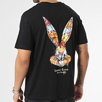 Looney Tunes - Maglietta oversize Large Bugs Bunny Graff Nero