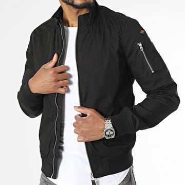 Schott NYC - Kenny SLIM FIT Giacca con zip Nero