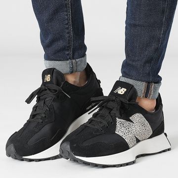 New Balance - Sneakers donna 327 WS327PH Nero Leopardo