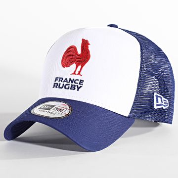 New Era - Trucker Essential E Frame France Rugby Cap Royal Blue White