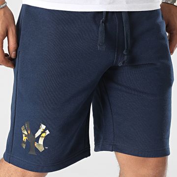Champion - Pantaloncini da jogging 218922 New York Yankees Blu Navy