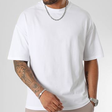 LBO - Maglietta oversize grande 0063 bianco