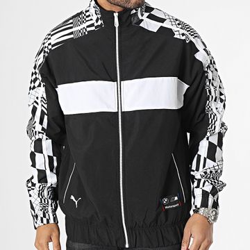 Puma - BMW Motorsport 538111 Giacca con zip a righe nere