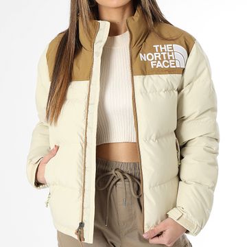 The North Face - Cappotto donna Nuptse 92 Low Fi Hi Tek A82RO Beige