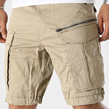 G-Star - Pantaloncini Rovic Relax Zip Cargo D08566-5126 Beige