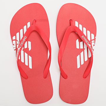 Emporio Armani - Infradito XVQS06-XN746 Rosso Bianco