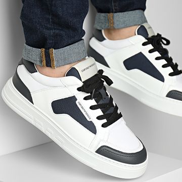 Emporio Armani - Sneakers X4X568-XN838 Bianco Navy