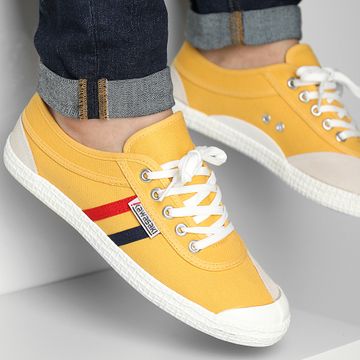 Kawasaki - Sneaker alte in tela retrò K192496 Golden Road