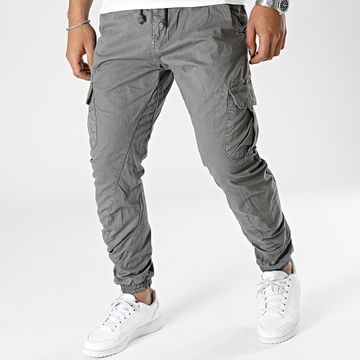 Urban Classics - TB1268 Pantaloni cargo grigi