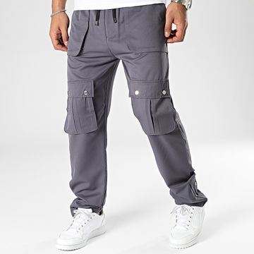 ADJ - Pantaloni cargo grigio antracite