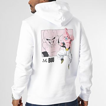 Dragon Ball Z - Felpa con cappuccio Mr Bu Bianco