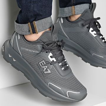 EA7 Emporio Armani - Sneakers X8X089 XK234 Iron Gate Argento