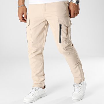 John H - Pantaloni cargo sabbia