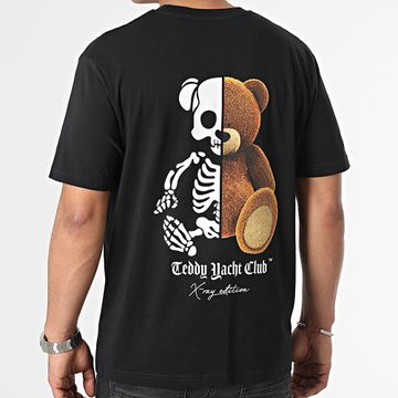 Teddy Yacht Club - Maglietta oversize Large X-Ray Edition Nero