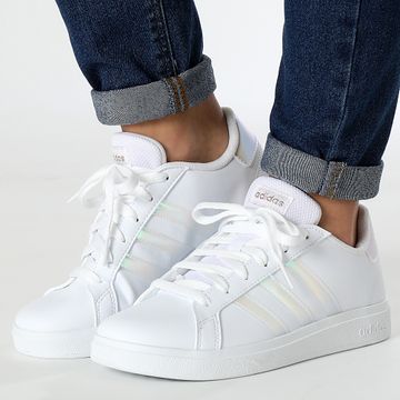 Adidas Sportswear - Sneakers Grand Court 2 Donna GY2326 Footwear Bianco Iridescente