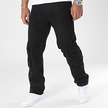 Frilivin - Pantaloni cargo neri