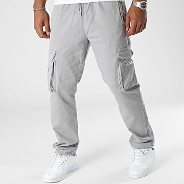 Ikao - Pantaloni cargo grigi