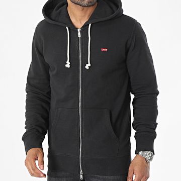 Levi's - Felpa con cappuccio e zip 34584 Nero