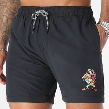 Looney Tunes - Pantaloncini da bagno Taz Graff Nero