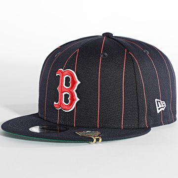 New Era - Boston Red Sox 9Fifty Gessato Snapback Cap Nero