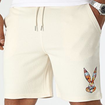 Looney Tunes - Pantaloncini da jogging Bugs Bunny Graff Beige