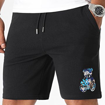 Teddy Yacht Club - Pantaloncini da jogging Essentials Art Series Blue Nero