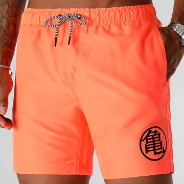 Dragon Ball Z - Pantaloncini da bagno arancione fluo