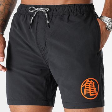 Dragon Ball Z - Kame Kanji - Pantaloncini da bagno neri
