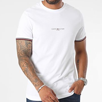 Tommy Hilfiger - T-Shirt Logo Tipped 2584 Bianco